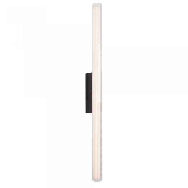 Led koupelnová nástěnná lampa Fayette černá 18 W IP44 MaxLight