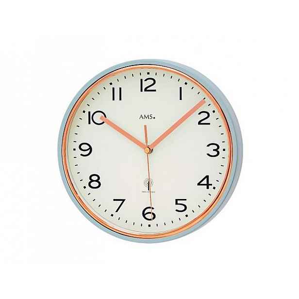 Nástěnné hodiny 5509 AMS řízené rádiovým signálem 25cm