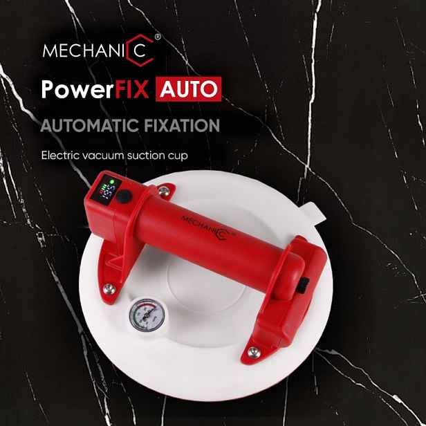 PowerFIX auto Přísavka s manometrem Mechanic