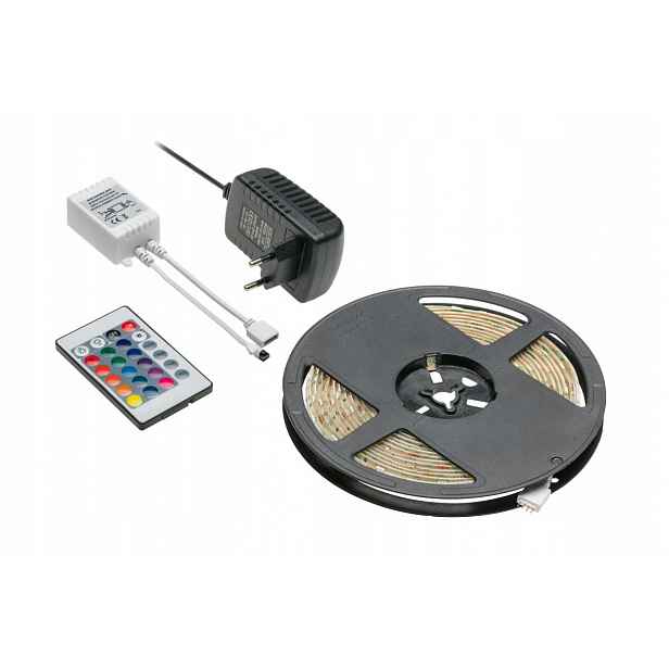 Sada Led Rgb 5m 150LED 25W, Ir kontrolér 24keys IP20 LD-ZL5RGB150-00