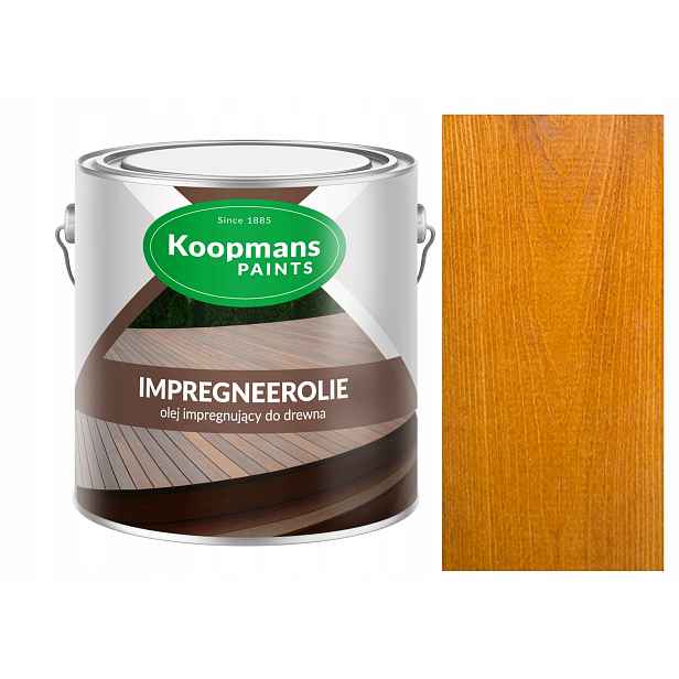 Koopmans Impregneerolie 2,5 L Impregnační Olej Na Dřevo Dub Královský 104
