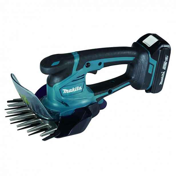 Makita - 18V AKU nůžky na trávu, 1x aku 1,5 Ah, nabíječka DUM604SYX