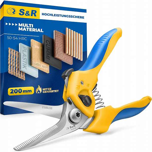 Univerzální ohýbací nůžky S&r pro stříhání různých materiálů nerezová ocel