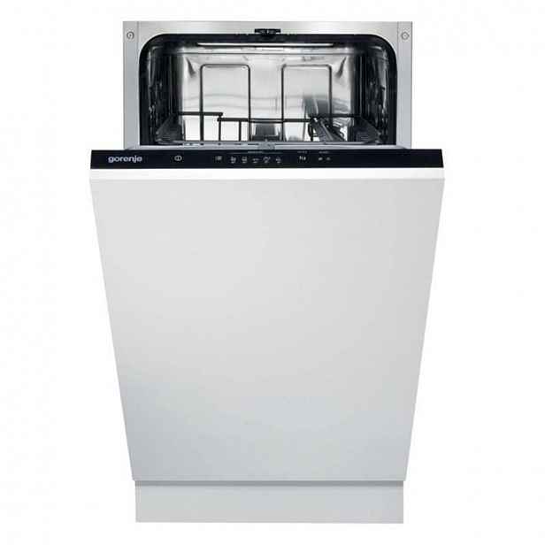 Vestavná myčka nádobí Gorenje Essential 45 cm s integrovaným ovládáním GV520E15