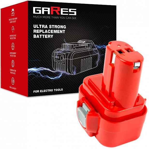 Akumulátor Makita 6203D 6207D 6207DWDE 6222D 6222DE 6222DWE 9,6V