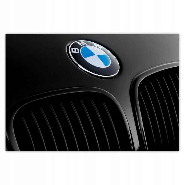 Fototapety 200x135 Známka Bmw na kapotě