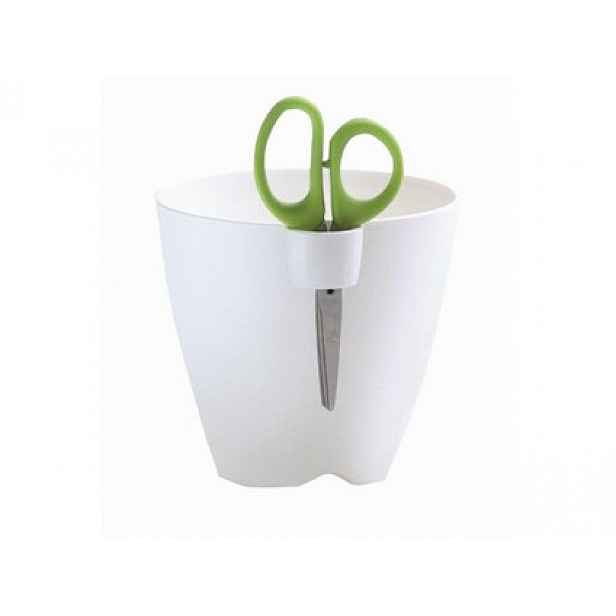 Květináč na bylinky LIMES UNO 15 cm, bílá