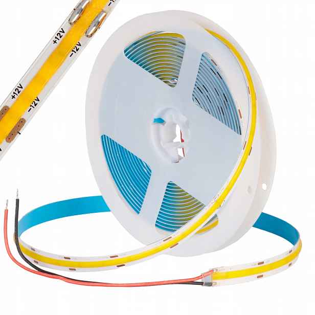 Led pásek Cob Pro 528 LED/m 12V Bílý Neutrální 5 m jedna světelná linka
