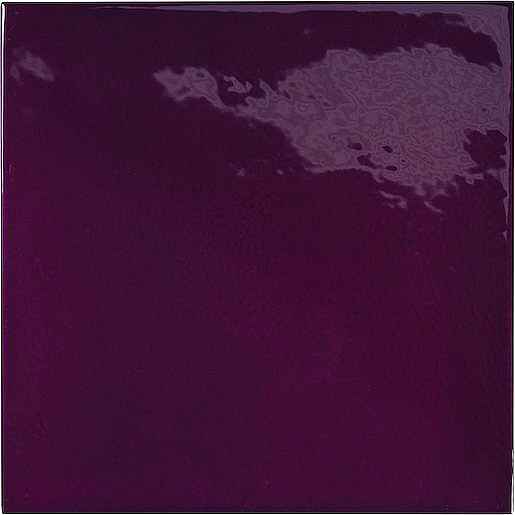 Obklad Equipe VILLAGE aubergine 13x13 cm lesk VILLAGE25624