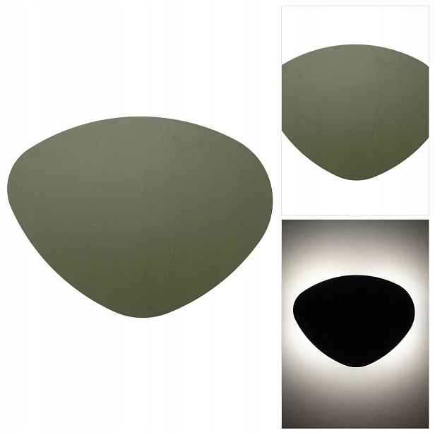 Zelená nástěnná lampa Stone, moderní přírodní světlo nad postel Tk Lighting