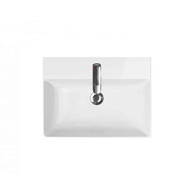 Nábytkové umyvadlo Cersanit Inverto 60,5x45,5 cm otvor pro baterii uprostřed K671-005