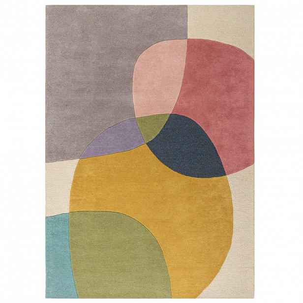Flair Rugs VLNĚNÝ KOBEREC, 170/120 cm vícebarevná