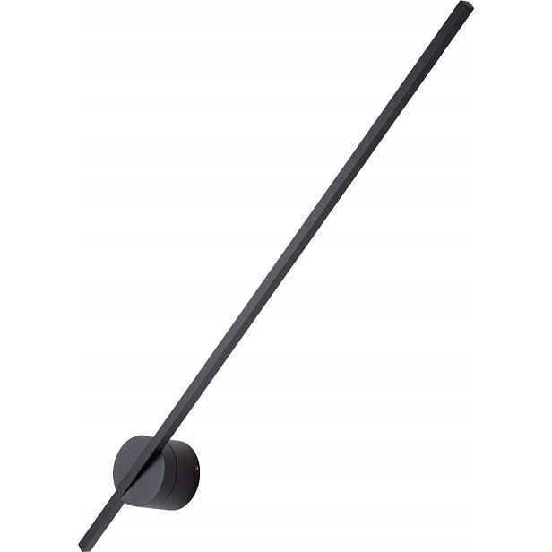 Nástěnné Led svítidlo černé, moderní, nastavitelné, 80 cm, 3000K, IP44 Maxlight