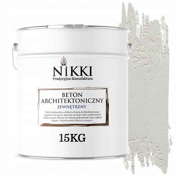Dekorativní venkovní architektonický beton 10 m2 15 kg, bílý, F101