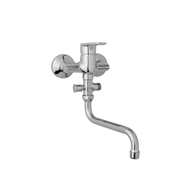 JB Sanitary Finery F10 31 30 - Nástěnná umyvadlová a sprchová baterie 100 mm bez příslušenství; trubkové ramínko 200mm