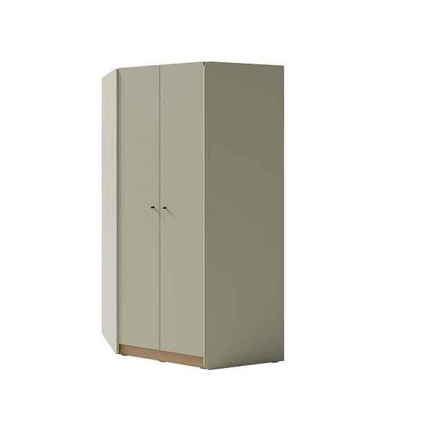 MASSENO ŠATNÍ SKŘÍŇ S OTOČNÝMI DVEŘMI VETTA, 95/195/95 cm 2dveřová, zelená