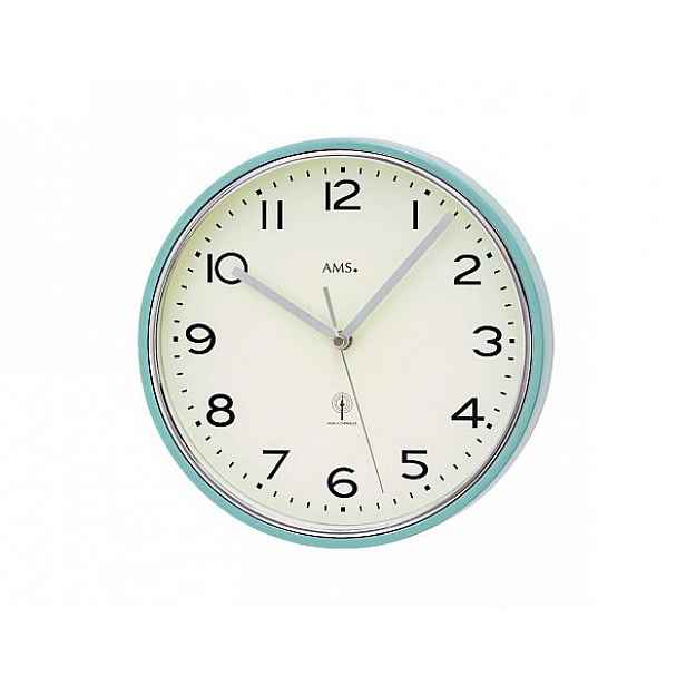 Nástěnné hodiny 5508 AMS řízené rádiovým signálem 25cm