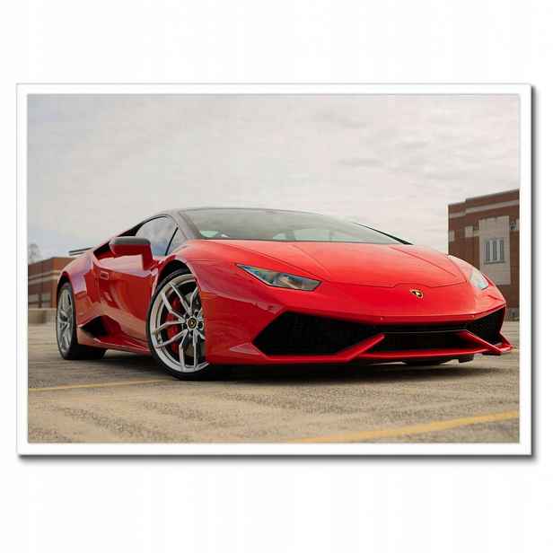 Plakáty v rámu 70x50 Červené Ferrari