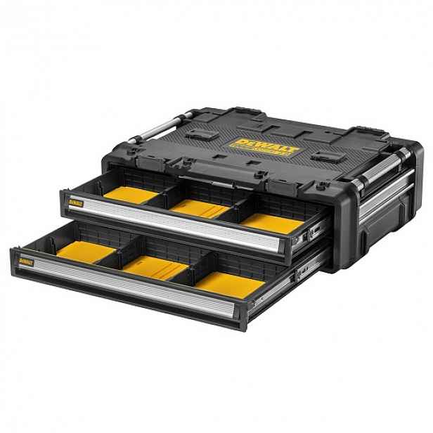 Organizér Toughsystem 2.0 DXL se 2 zásuvkami DeWALT DWST08520-1 25 kg
