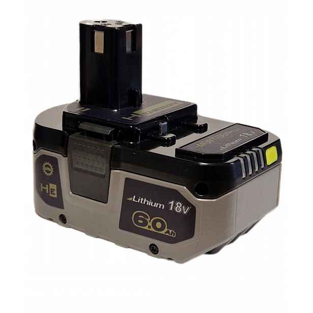 Akumulátor Baterie pro Ryobi One+ 18V 6Ah RB18L60
