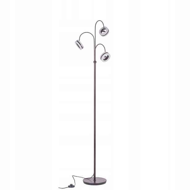 Stojací lampa Podlahová Hnědá 57.6W Integrovaná Led 4000lm Metis