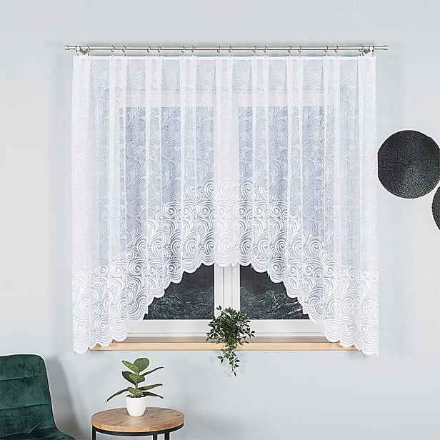 Žakárová záclona KINGA na okno 300 x 160 cm