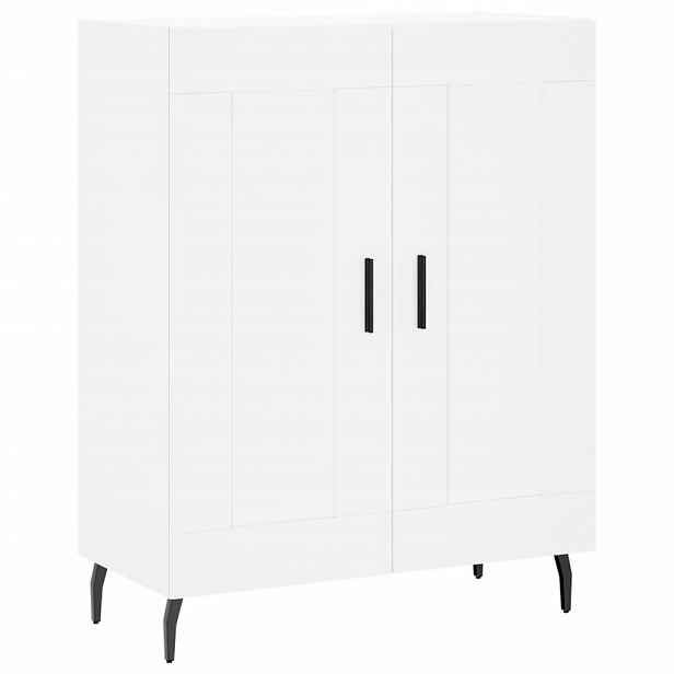 vidaXL Příborník bílý 69,5 x 34 x 90 cm kompozitní dřevo