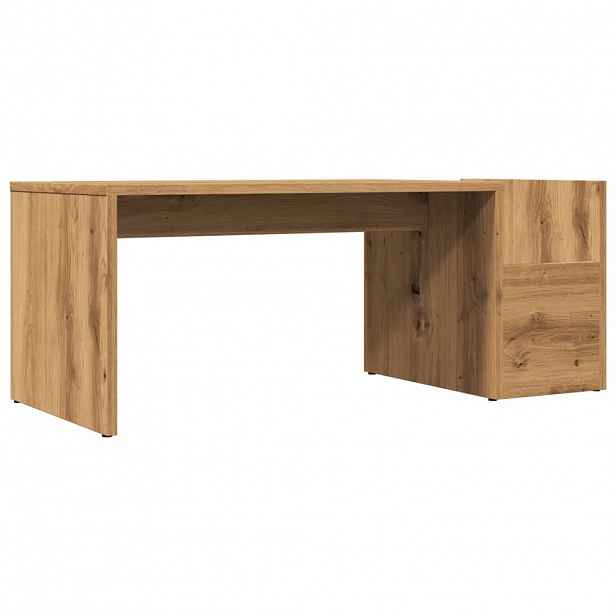 vidaXL Konferenční stolek dub artisan 90 x 45 x 35 cm kompozitní dřevo