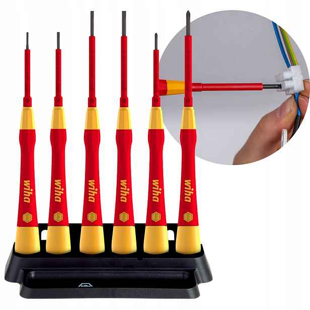 Wiha 42989 6 el. 1,5-3 mm Sada Přesných Šroubováků Picofinish