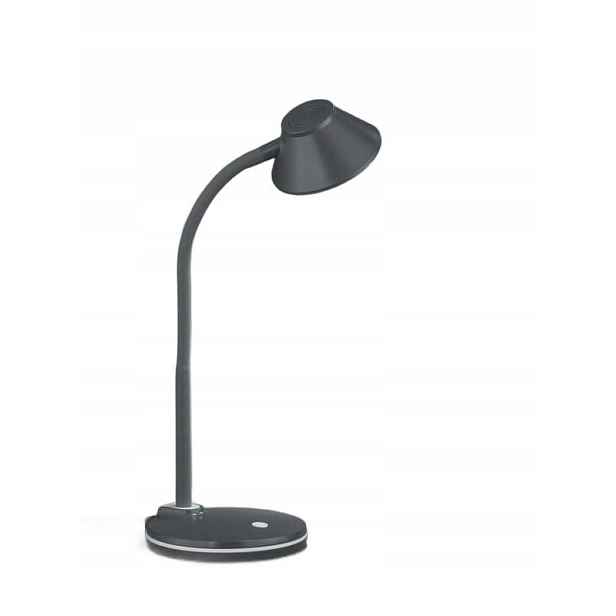 Led stolní lampa na dotyk, šedá, nastavitelná, Rl