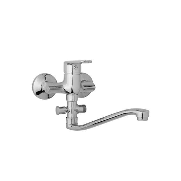 JB Sanitary Finery F10 31 40 - Nástěnná umyvadlová a sprchová baterie 100 mm bez příslušenství; S ramínko 300 mm
