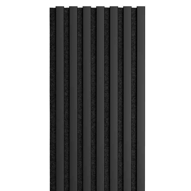 Panel akustický interiérový HOPA černý 20×300×2 650 mm