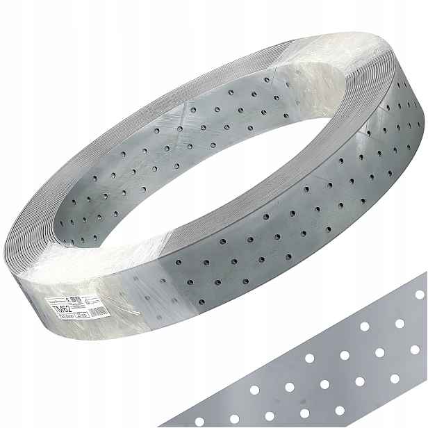 Koncentrovaná perforovaná páska 60 x 2 mm x 25 m ocelová TM62