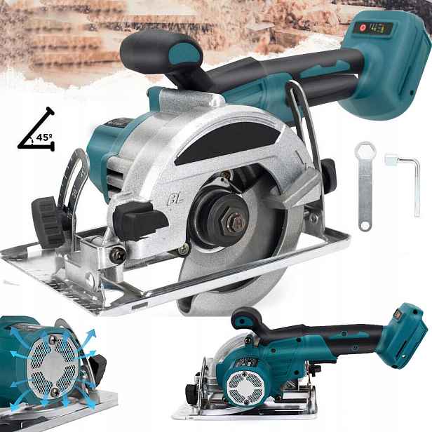Kotoučová Pila Ruční Řezačka Akumulátorová Pila 125 MM 18 V