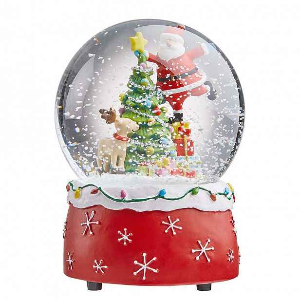 Butlers X-MAS Hrací skříňka Santa, stromek a sob