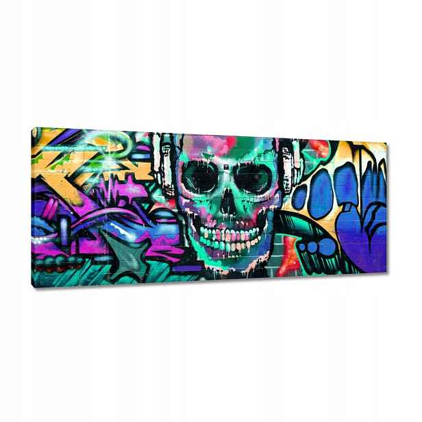 Obrazy 100x40 Graffiti Pouliční umění