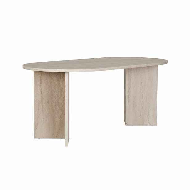 Jídelní stůl Sablin Travertine