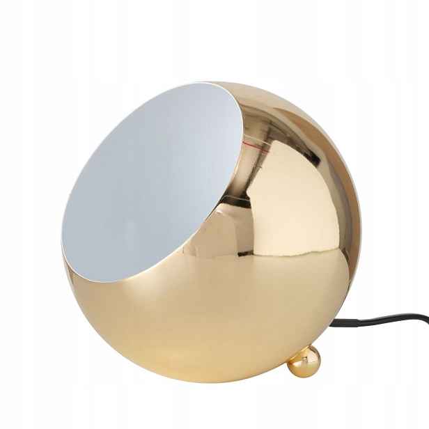 Stolní lampa Missy, Ø 15 cm, zlatá