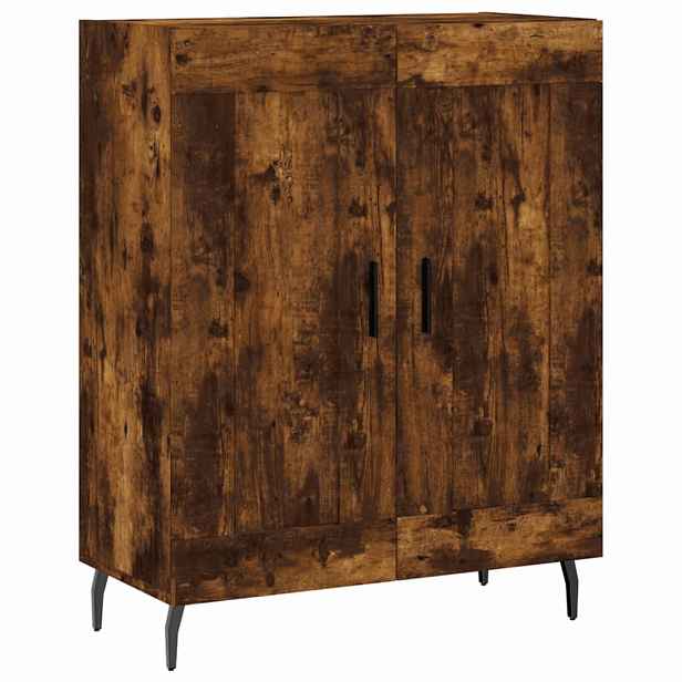 vidaXL Příborník kouřový dub 69,5 x 34 x 90 cm kompozitní dřevo