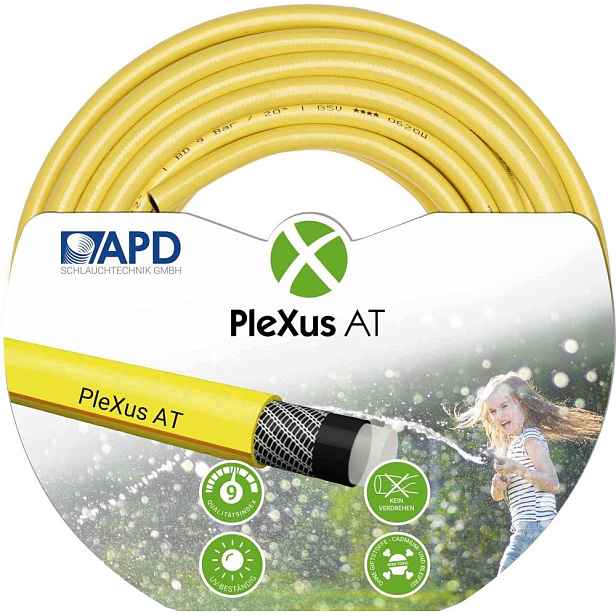 Hadice na vodu Plexus At žlutá 1/2", 25 m role Apd (4271204070)