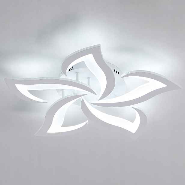 Moderní Závěsné Led Svítidlo Do Obývacího Pokoje, Bílé, 60W, 6500K (studená Bílá)