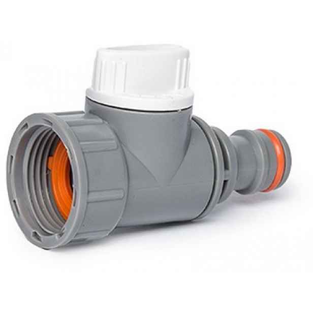 Hadicový adaptér s ventilem Bradas White Line WL-2230, vnitřní závit 3/4″