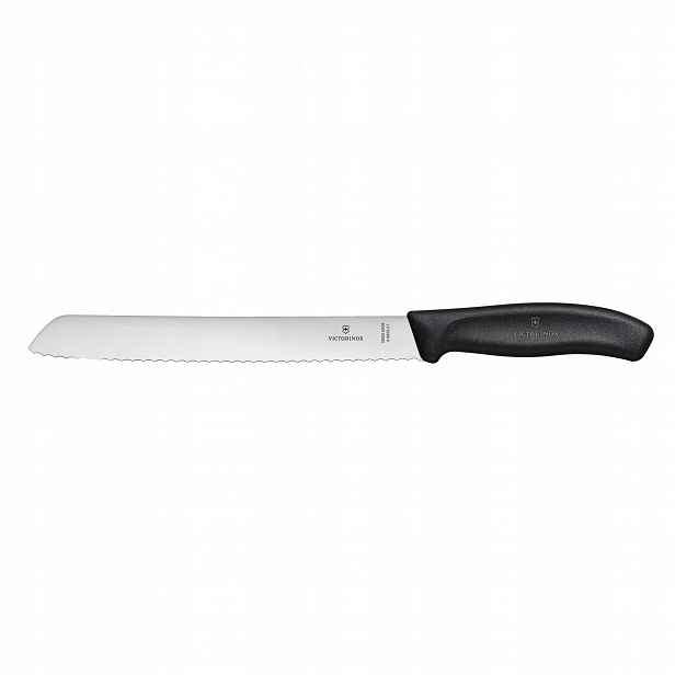 Nůž na pečivo Victorinox Swiss Classic 6.8633.21B 21 cm vroubkovaný Tpe