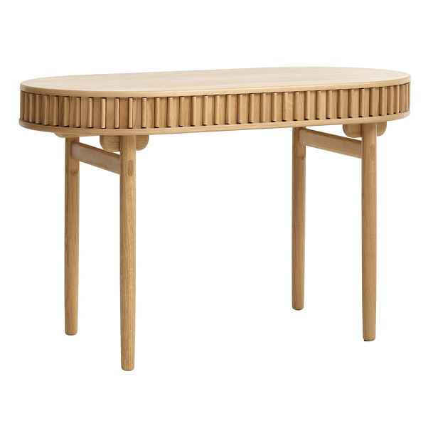 Pracovní stůl v dekoru dubu 60x120 cm Carno – Unique Furniture