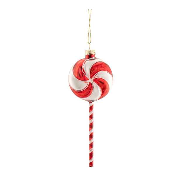 Skleněná vánoční ozdoba 2,5 cm Christmas Lollipop – Sass & Belle