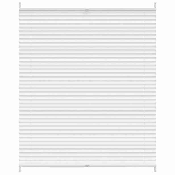 vidaXL Plisované žaluzie / rolety Plisse 100 x 125 cm - bílé