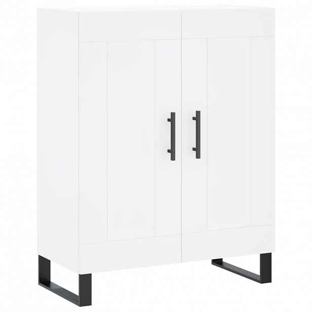 vidaXL Příborník bílý 69,5 x 34 x 90 cm kompozitní dřevo