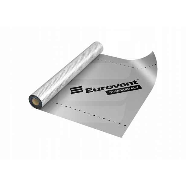 Fólie Parotěsná Aluminiová Eurovent Alu 110g Parotěsná Vyztužená 75 m