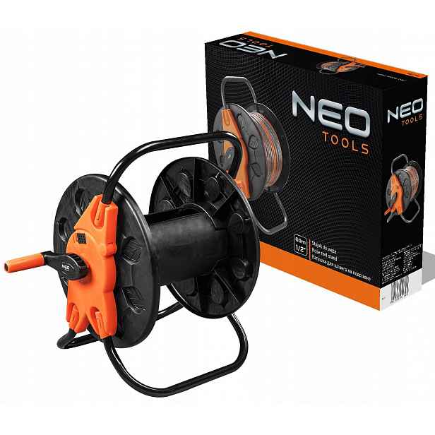 Stojan na hadice z plast, pevný, až 60 m hadice 1/2 Neo