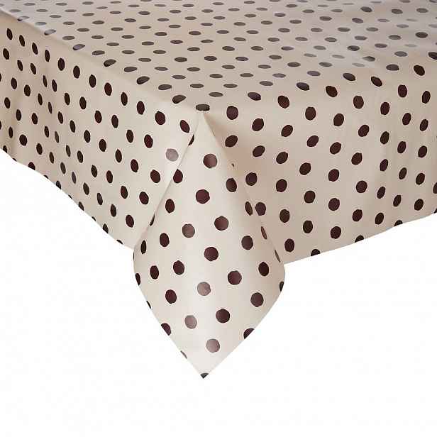 Butlers WATERPROOF Ubrus omyvatelný puntíky 140 x 200 cm - sv. růžová
